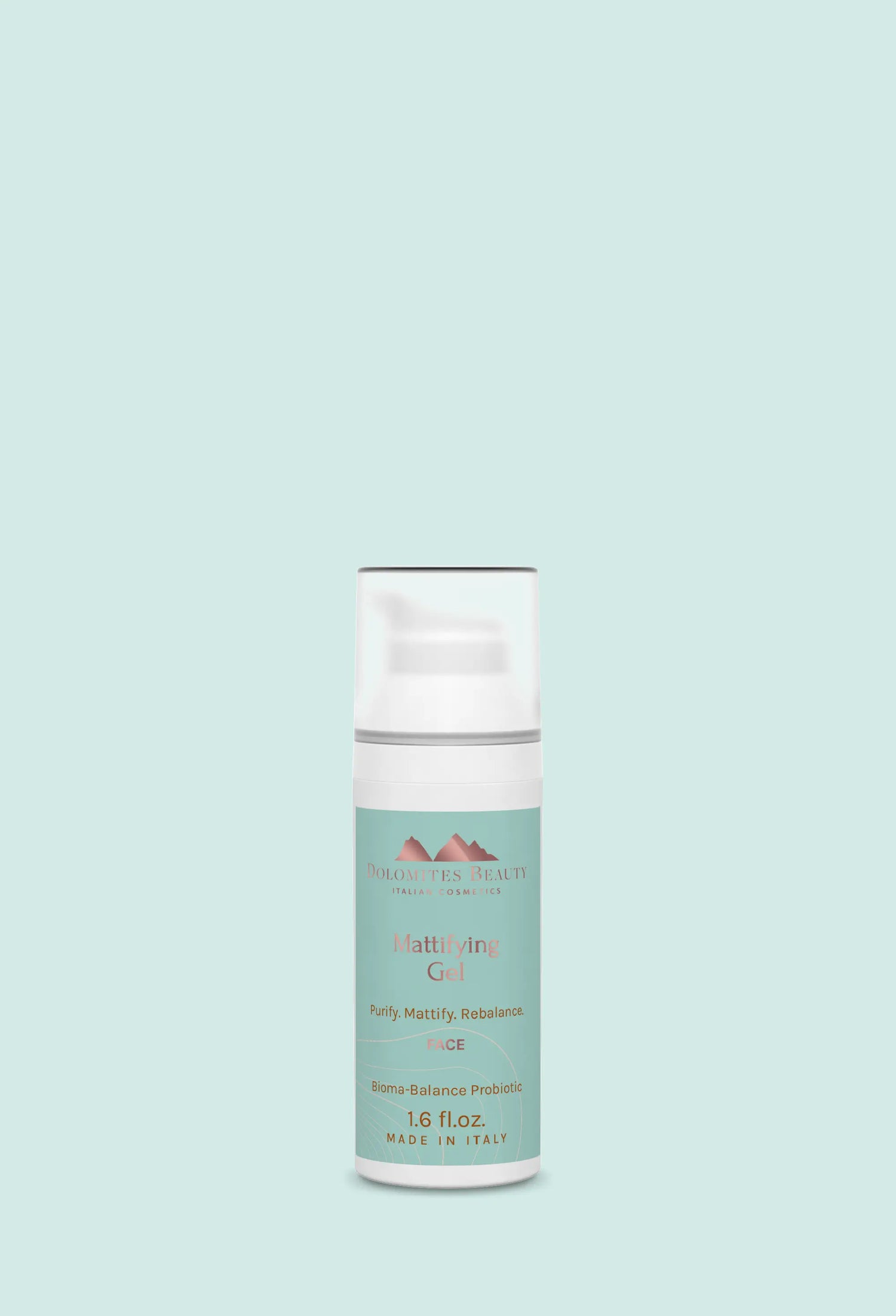 Facial Mattifying Gel to control oil and reduce shine
