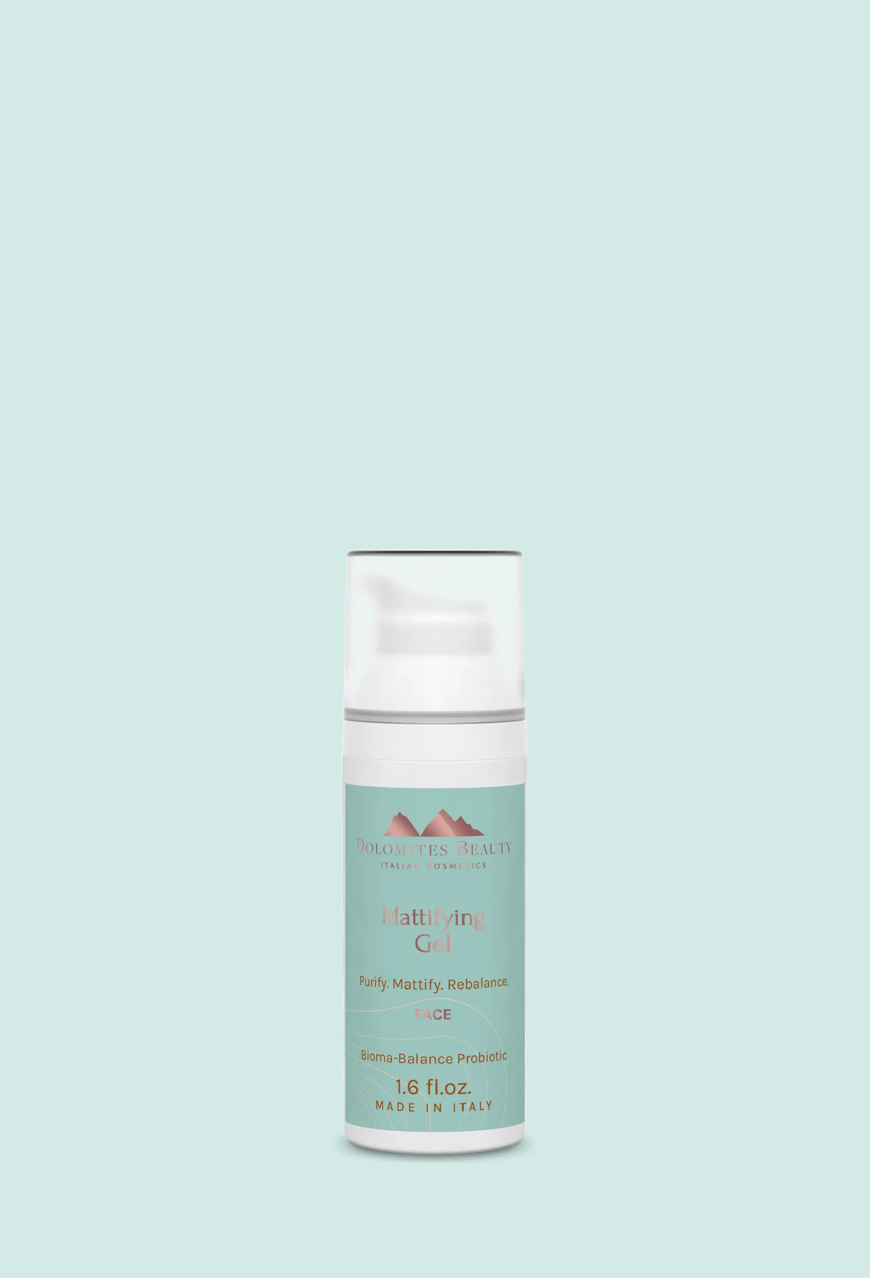 Facial Mattifying Gel to control oil and reduce shine