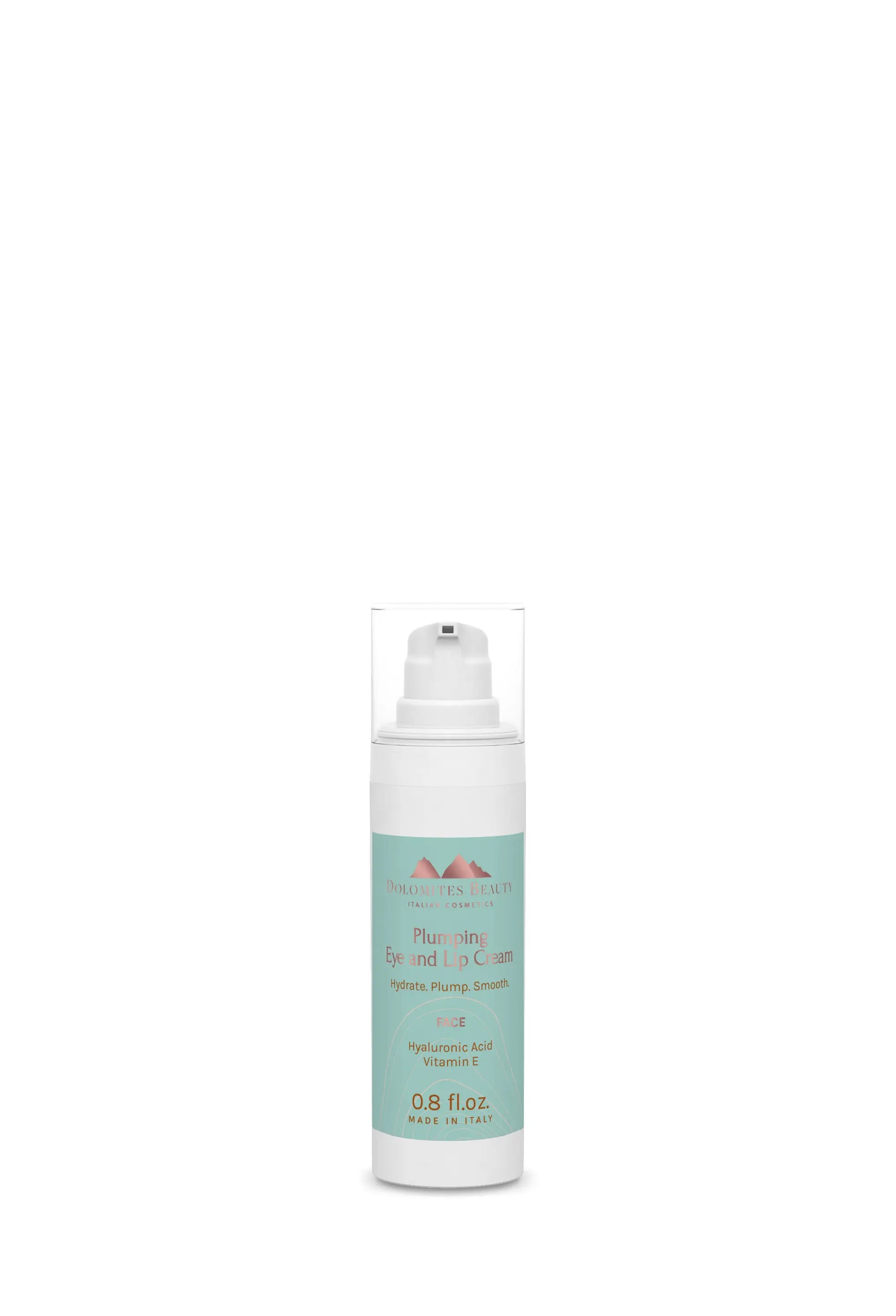 Plumping Eye and Lip Cream for fuller, smooth skin