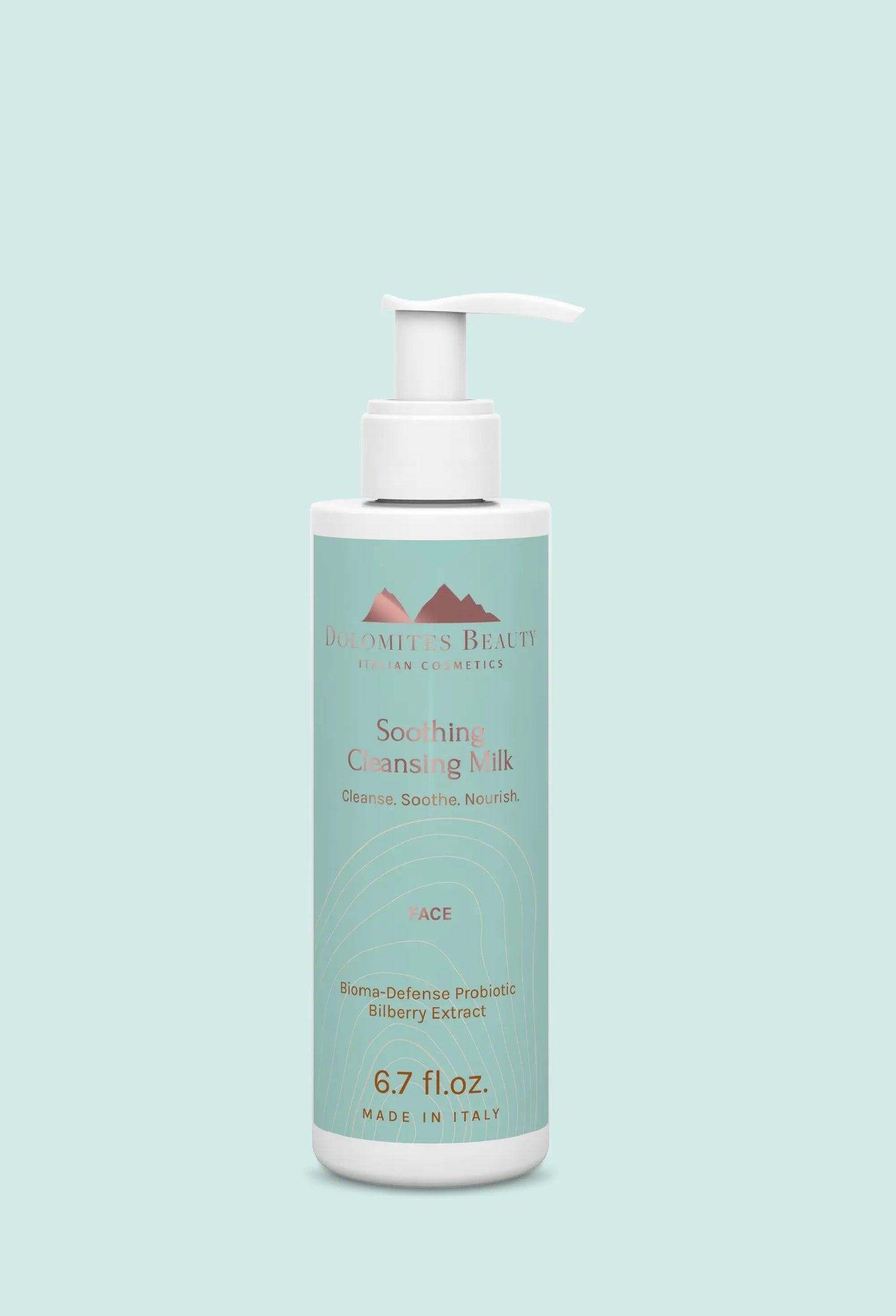 Facial Cleansing Milk to remove impurities and soothe