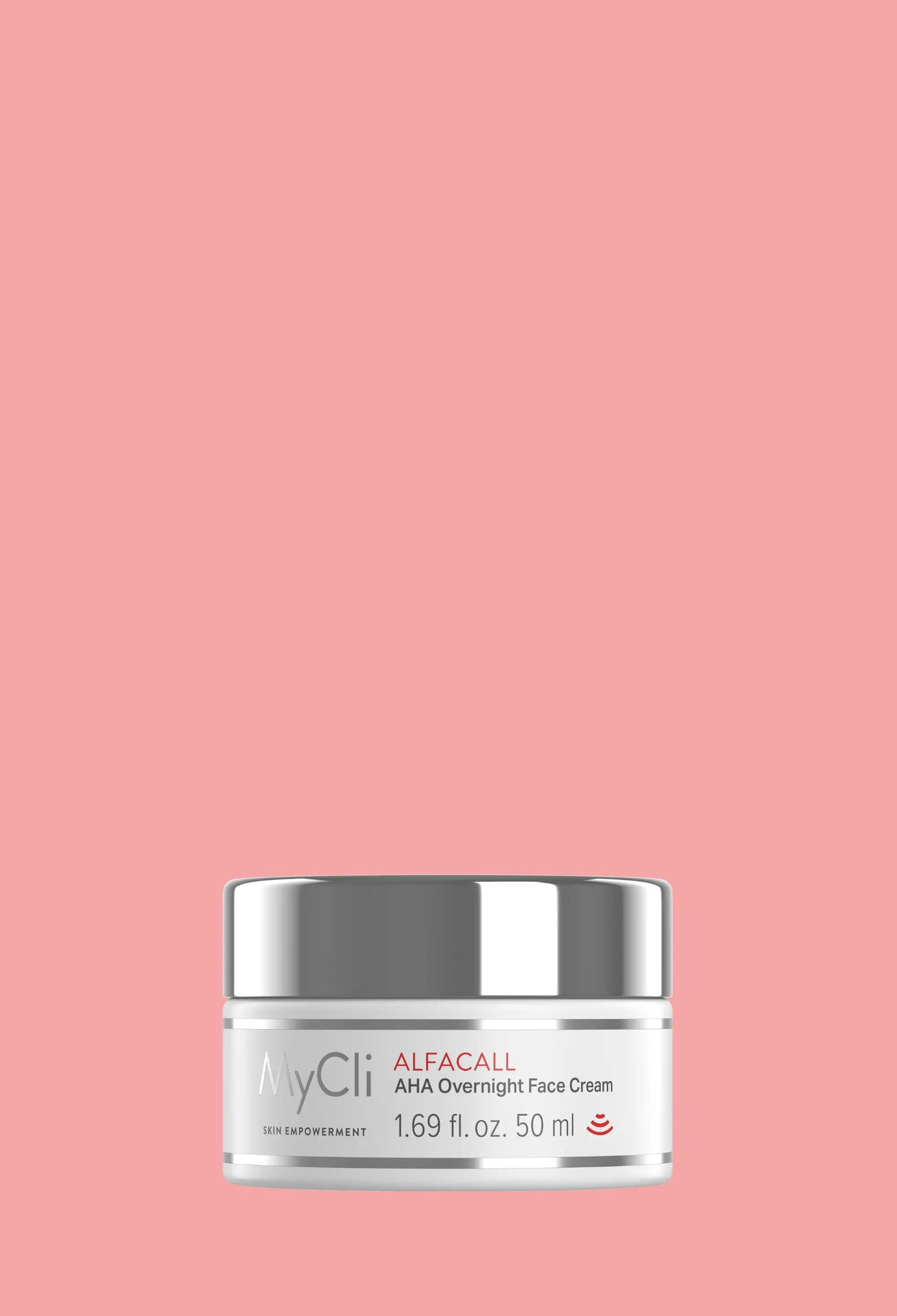 Alfacall night cream with AHA to hydrate, smooth, and rejuvenate facial skin